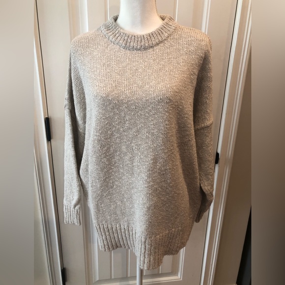 Jenni Kayne Cruise Cocoon Pullover in Natural - Picture 2 of 10